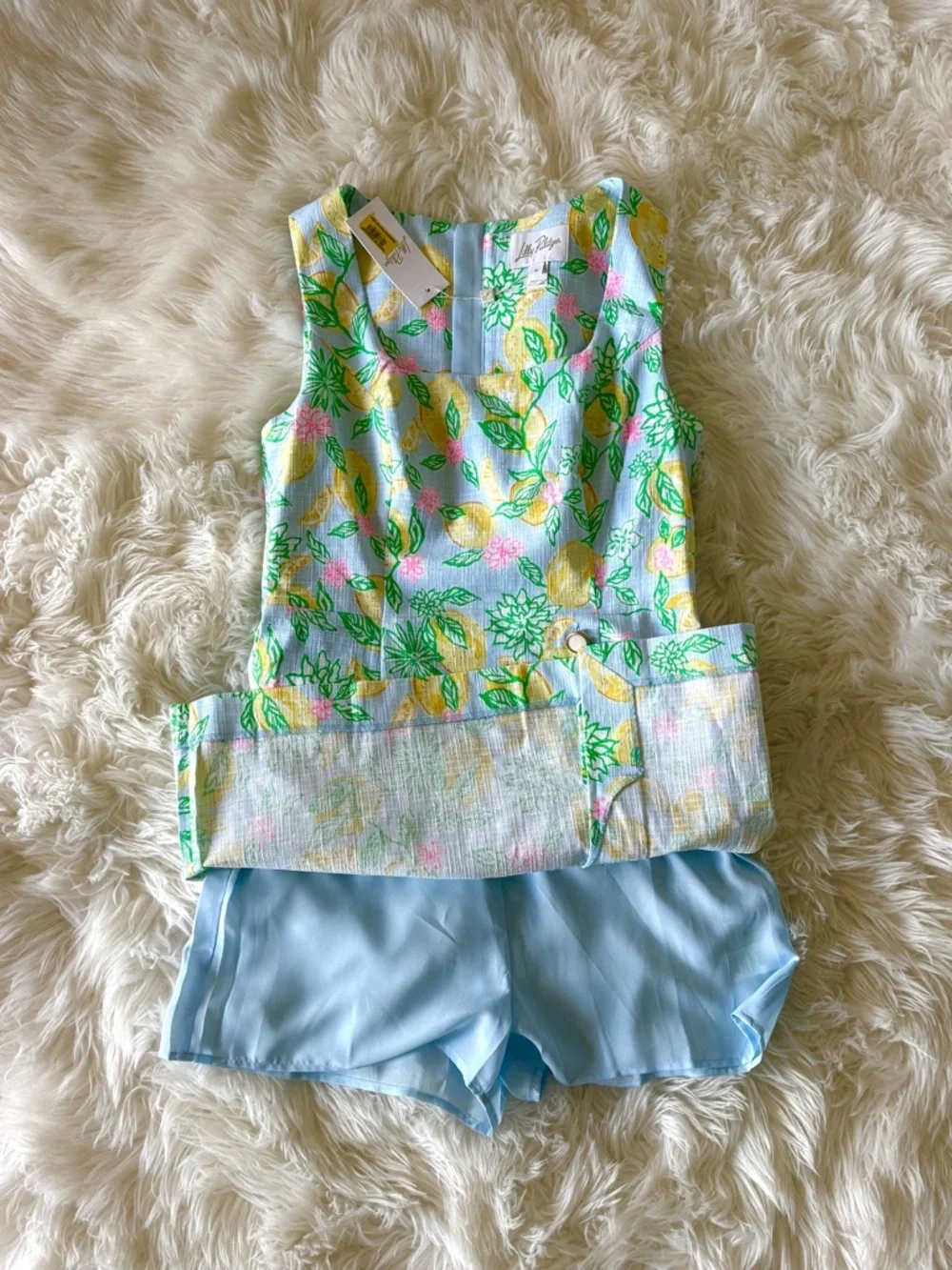 NWT Lilly Pulitzer Kalinara Skirted Romper Size 6 - Picture 5 of 9